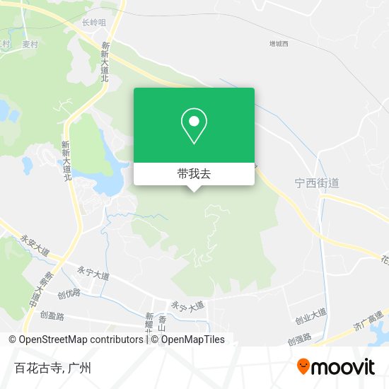 百花古寺地图