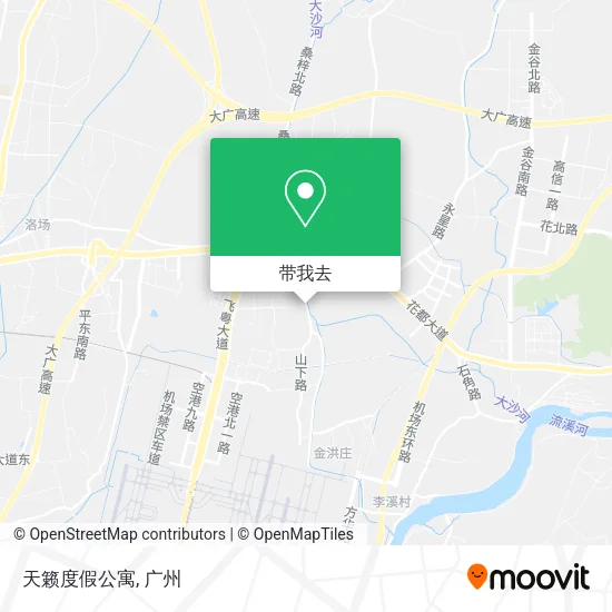 天籁度假公寓地图