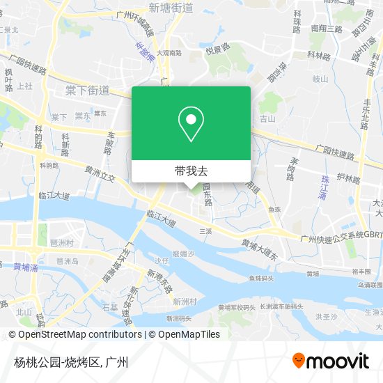 杨桃公园-烧烤区地图