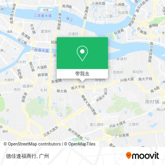 德佳逢福商行地图