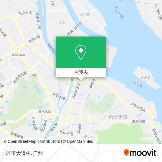 环市大道中地图