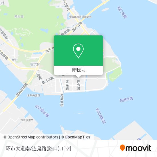 环市大道南/连凫路(路口)地图