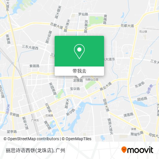 丽思诗语西饼(龙珠店)地图