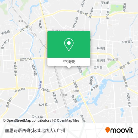 丽思诗语西饼(花城北路店)地图