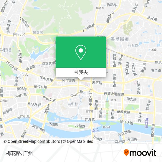 梅花路地图