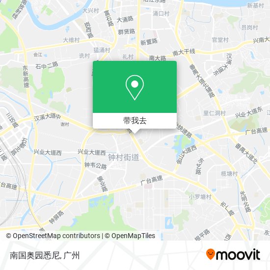 南国奥园悉尼地图