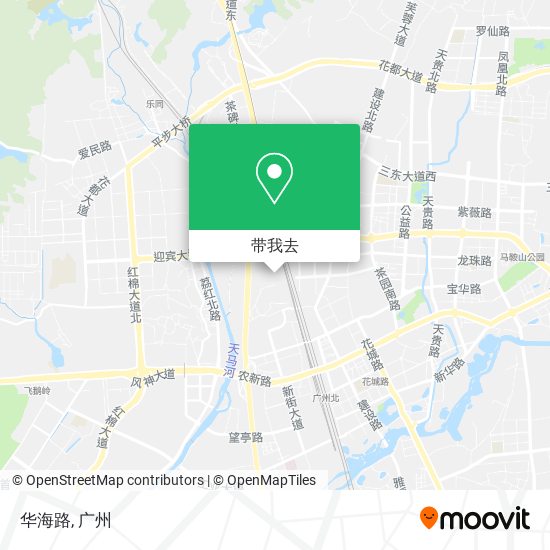 华海路地图