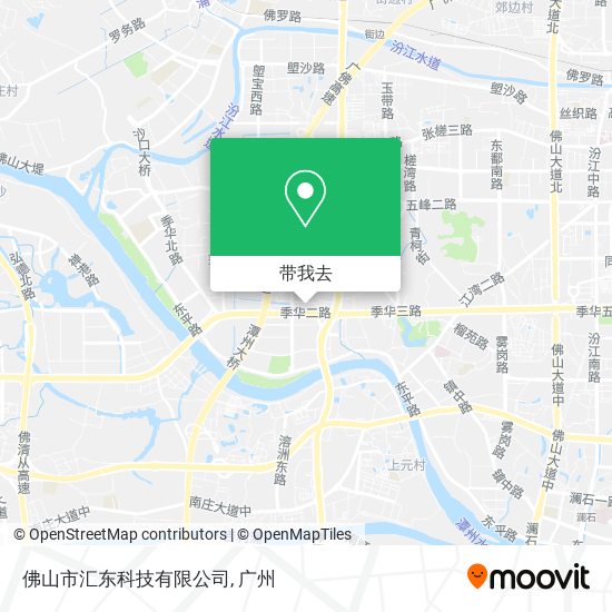 佛山市汇东科技有限公司地图