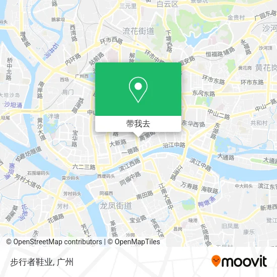 步行者鞋业地图