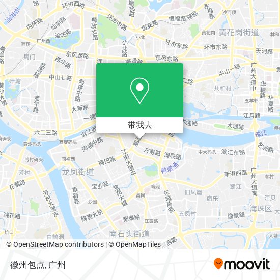 徽州包点地图