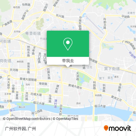 广州软件园地图