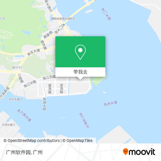 广州软件园地图