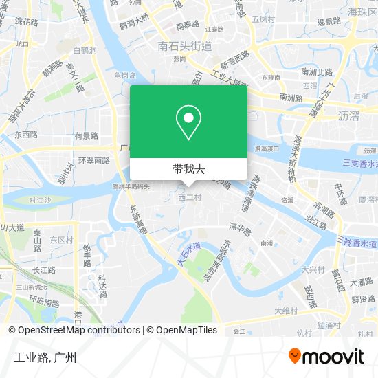 工业路地图