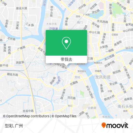 型彩地图