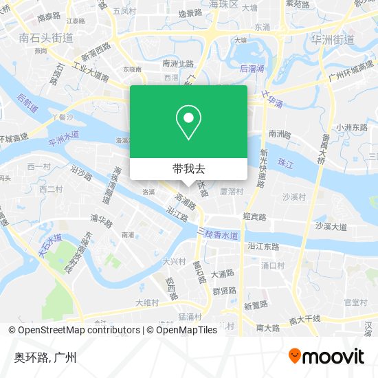 奥环路地图