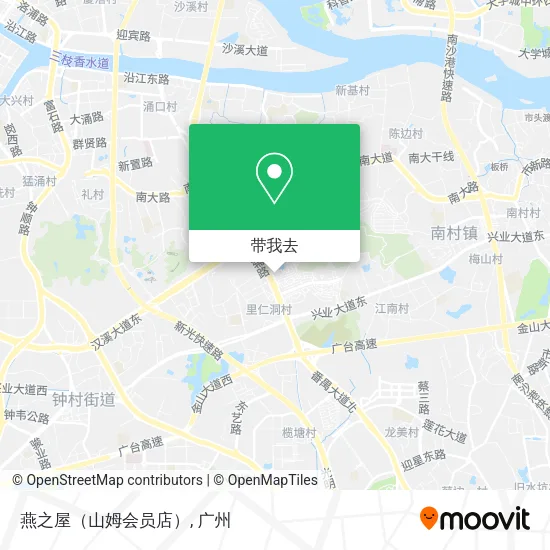 燕之屋（山姆会员店）地图