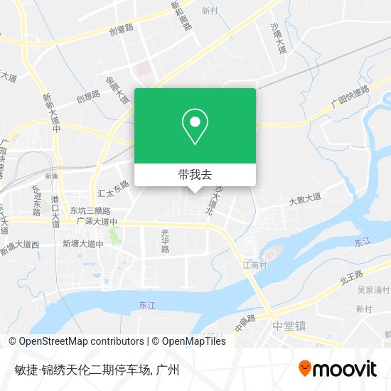 敏捷·锦绣天伦二期停车场地图