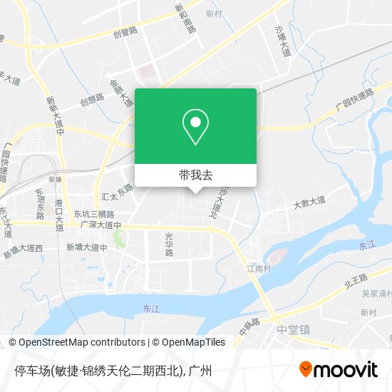 停车场(敏捷·锦绣天伦二期西北)地图