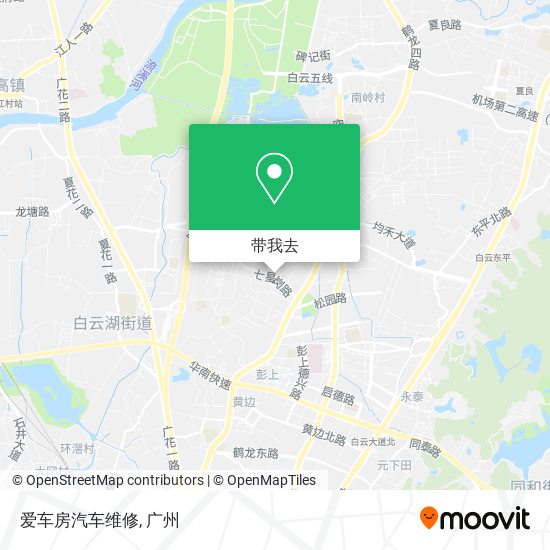 爱车房汽车维修地图