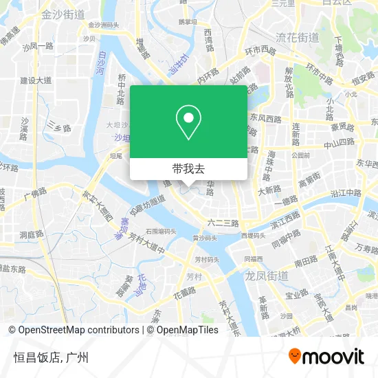 恒昌饭店地图