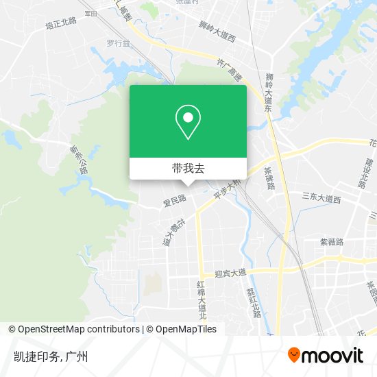 凯捷印务地图