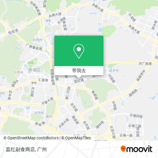 荔红副食商店地图