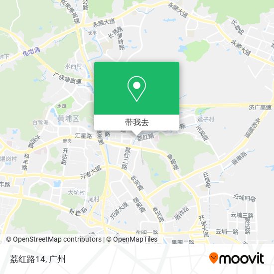 荔红路14地图