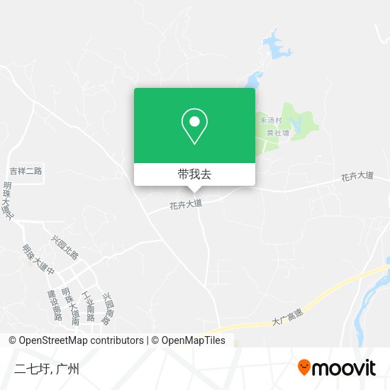 二七圩地图
