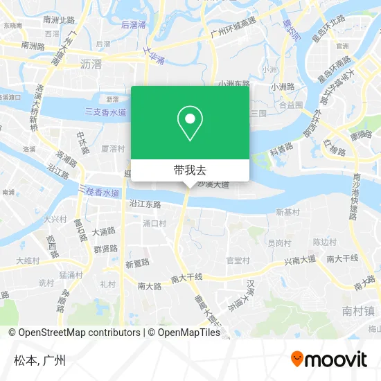 松本地图