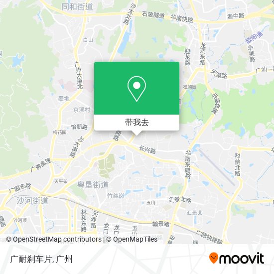 广耐刹车片地图