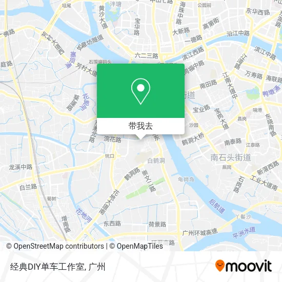 经典DIY单车工作室地图