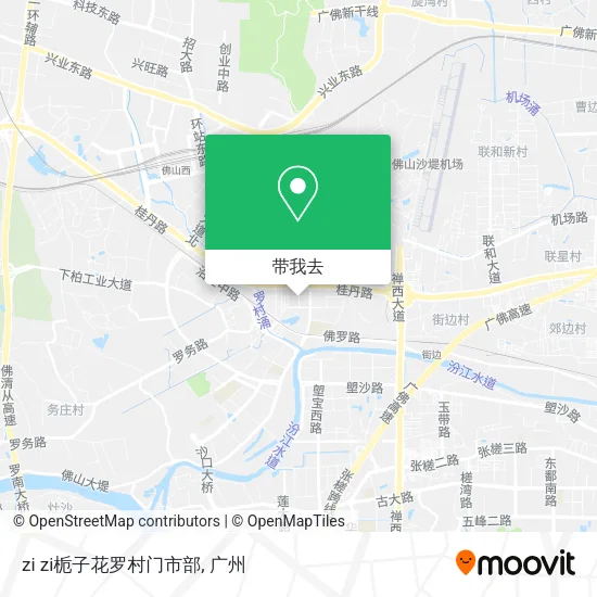 zi zi栀子花罗村门市部地图