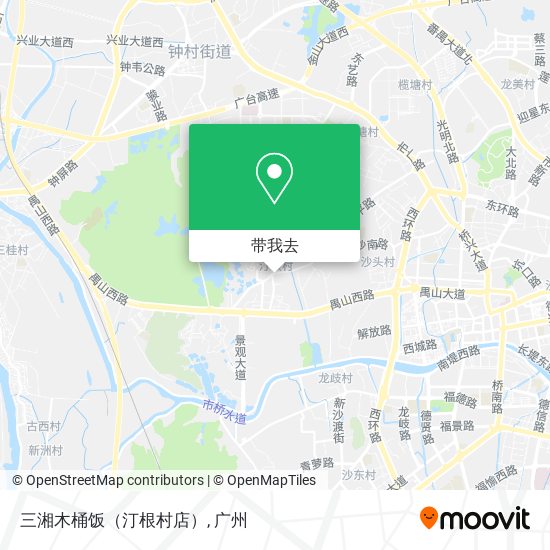 三湘木桶饭（汀根村店）地图