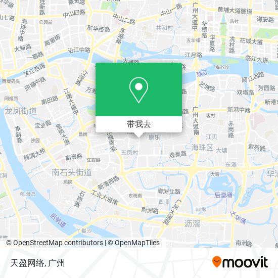天盈网络地图