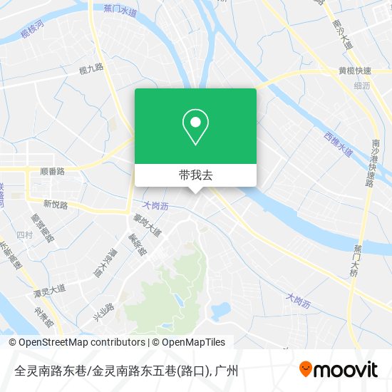 全灵南路东巷/金灵南路东五巷(路口)地图