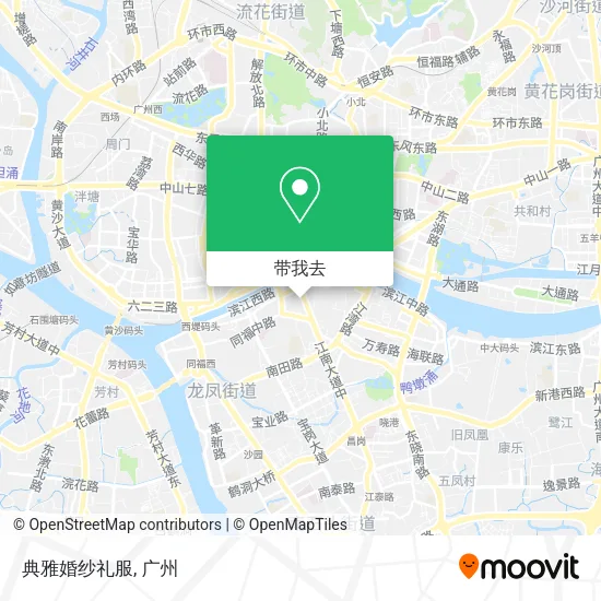 典雅婚纱礼服地图