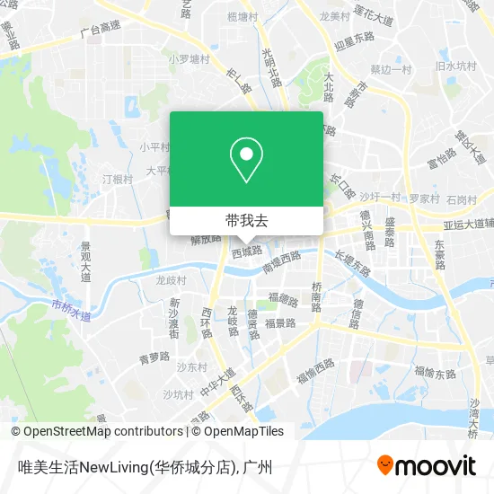 唯美生活NewLiving(华侨城分店)地图