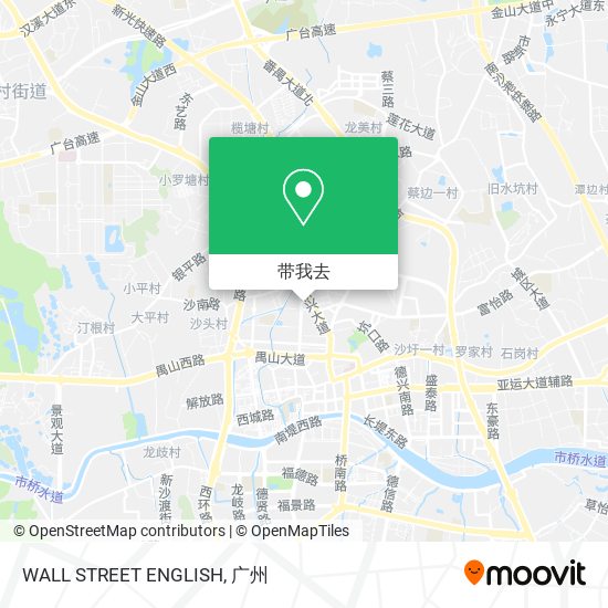 WALL STREET ENGLISH地图