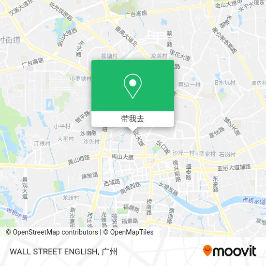 WALL STREET ENGLISH地图