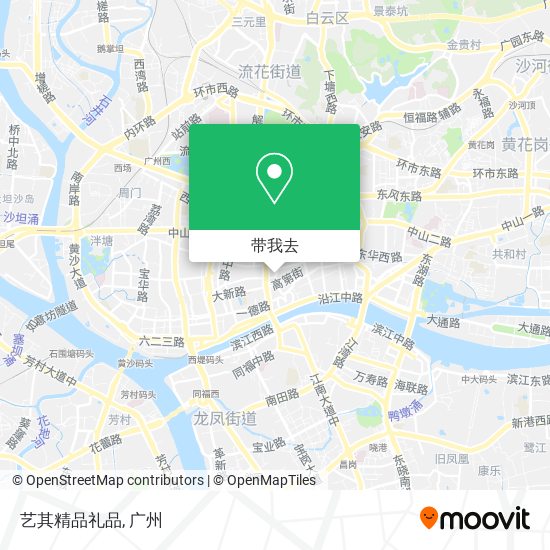 艺其精品礼品地图