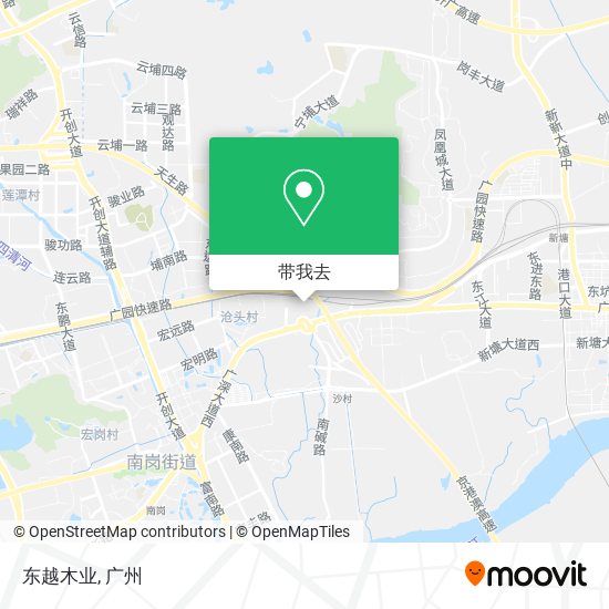 东越木业地图