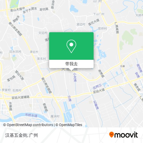 汉基五金街地图