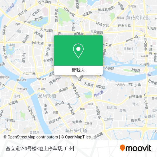 基立道2-4号楼-地上停车场地图