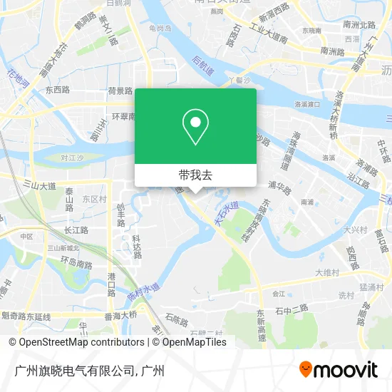 广州旗晓电气有限公司地图