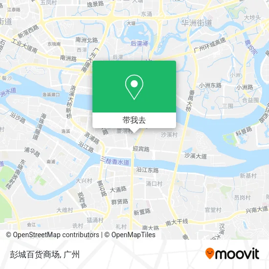 彭城百货商场地图