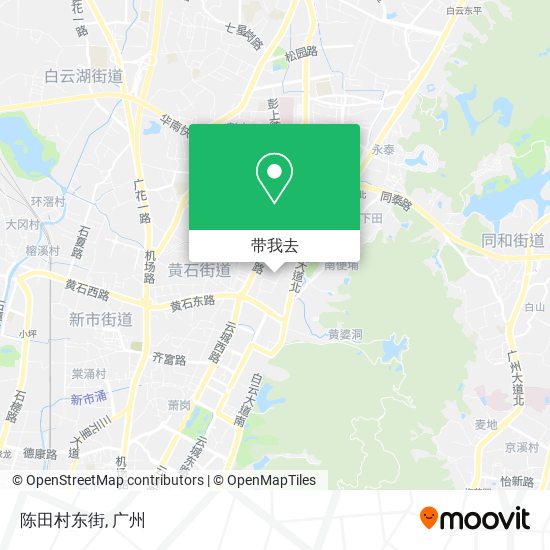 陈田村东街地图