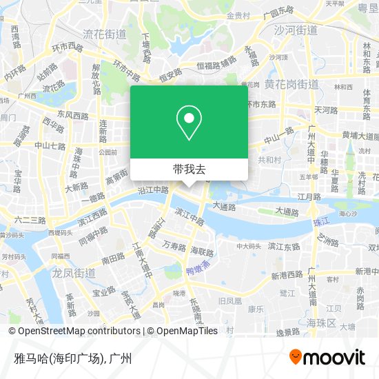 雅马哈(海印广场)地图