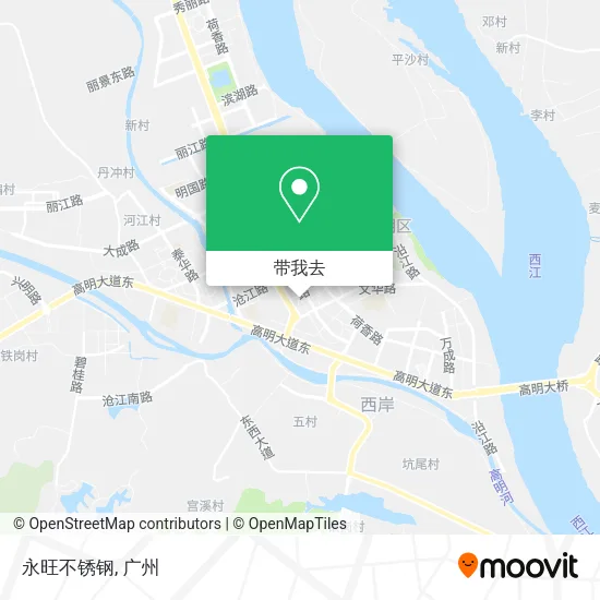永旺不锈钢地图