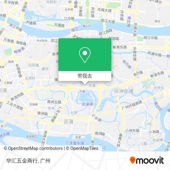 华汇五金商行地图