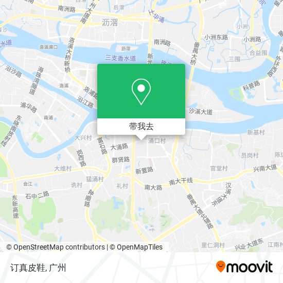 订真皮鞋地图